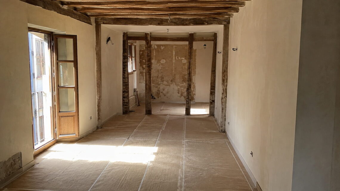 Reforma de vivienda antigua en Zaragoza