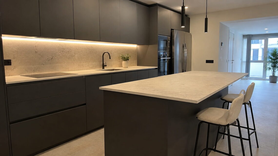 Reformas de cocinas en Zaragoza.